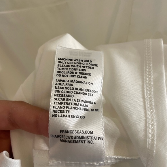 Francesca's Collections White XL Dress - Picture 7 of 7